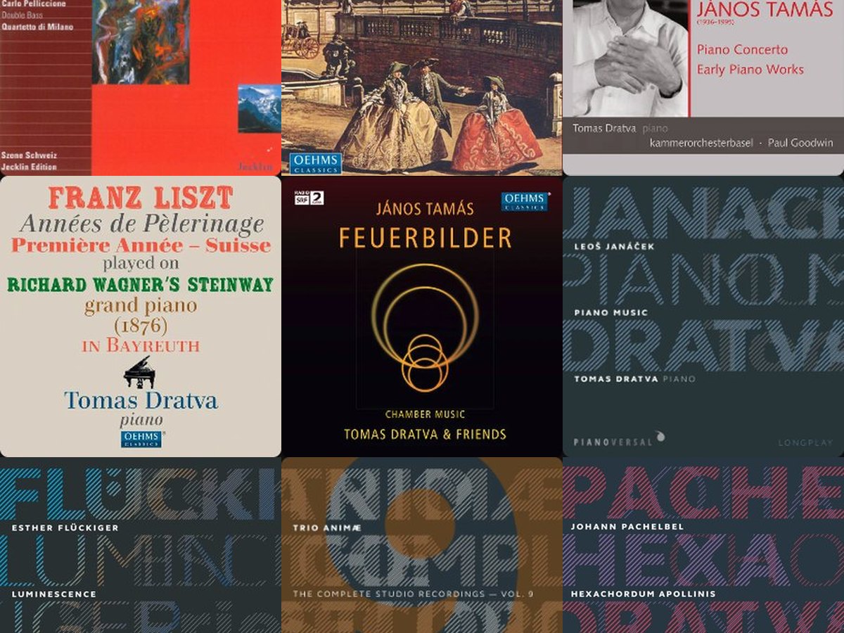 Covers of Tomas Dratva’s recordings