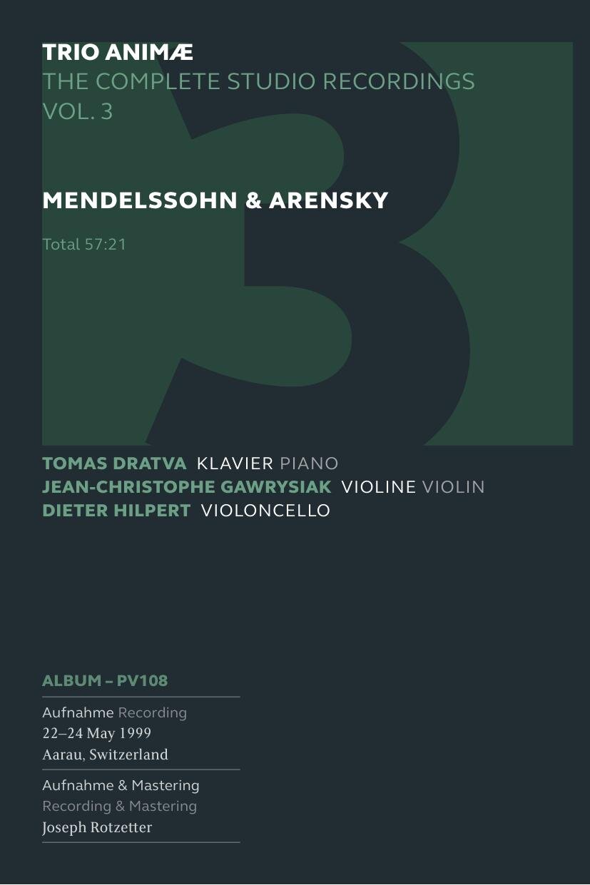 Trio Animæ Vol. 3